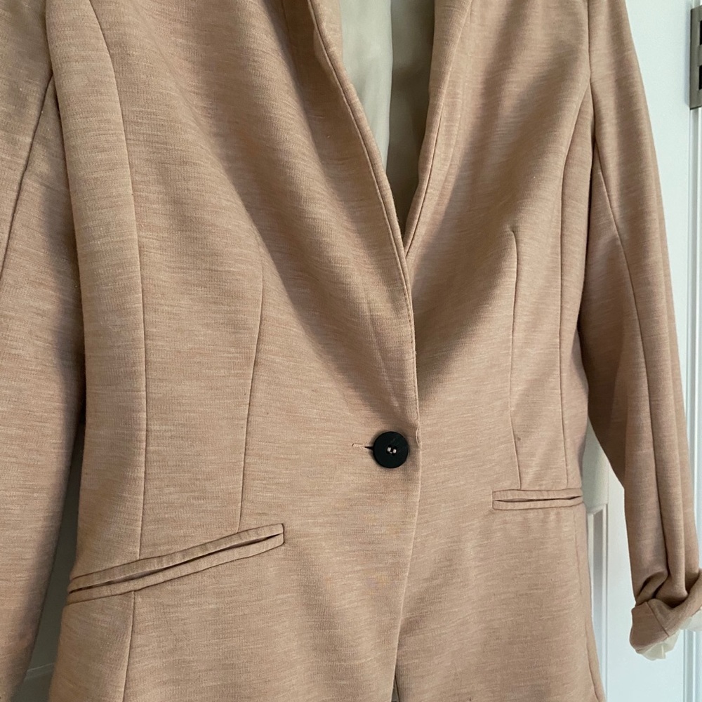 Pale pink blazer